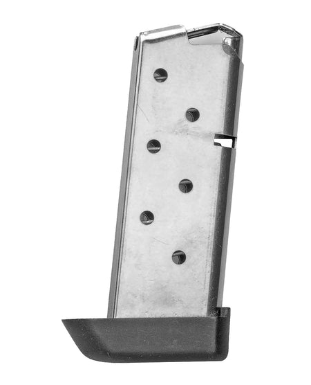 Kimber Micro 380 ACP 7rd Base Pad Magazine Stainless Steel Silver