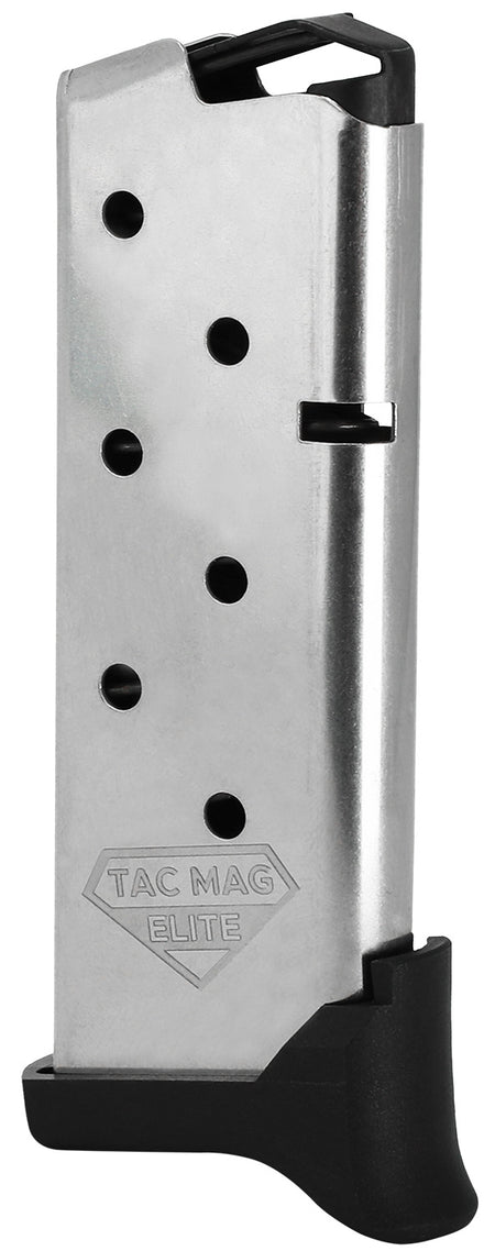 Kimber Micro 9 Rapide Tac-Mag 7rd Extended 9mm Luger Silver Steel Magazine