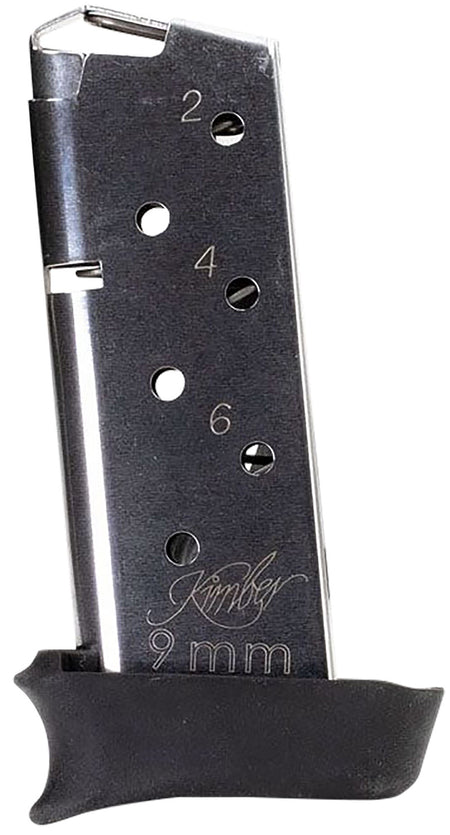 Kimber Micro 9 Hogue Grip Extender 7rd Extended 9mm Luger Stainless Magazine