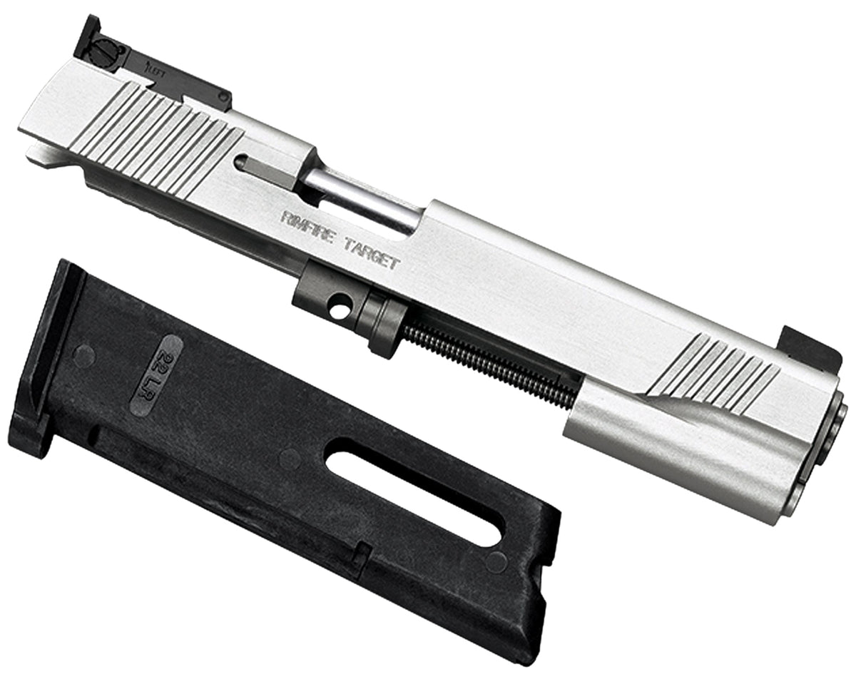 Kimber Mfg 1100044 1911 Rimfire Target Conversion Kit 10-Round Silver Finish