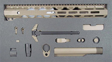 Timber Creek Outdoors AR-15 Greyman Complete Build Kit in Desert TCGKD