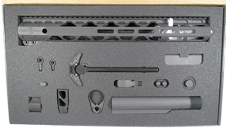 Timber Creek Outdoors AR-15 Greyman Complete Build Kit in Stealth TCGKS