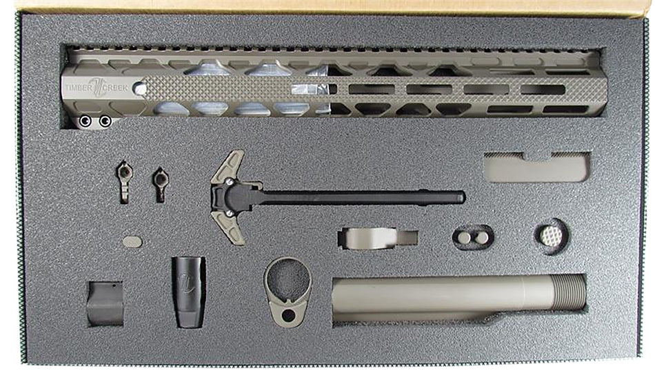 Timber Creek Outdoors AR-15 Greyman Complete Build Kit in Urban TCGKU