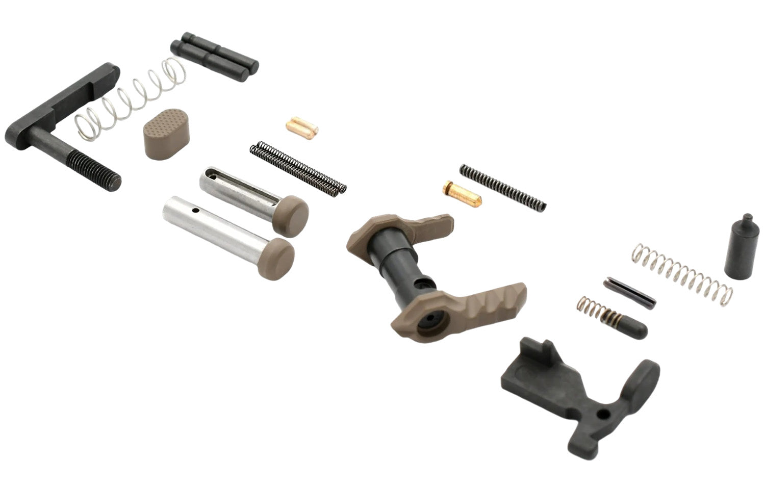 Timber Creek Outdoors AR-Platform Greyman Lower Parts Kit in Desert GLPKD