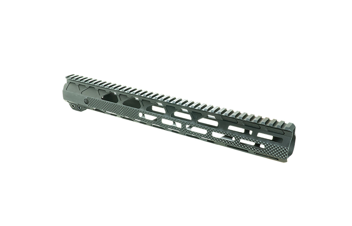 Timber Creek Outdoors Greyman G15HGBL Aluminum 15-Inch M-LOK AR-15 Handguard