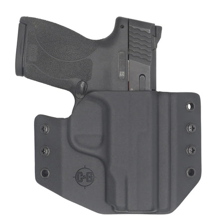 C&G Outside Waistband Holster Smith & Wesson Shield 45 Right-Handed Black