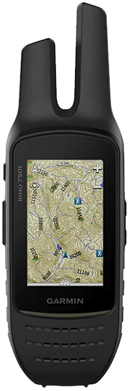 Garmin Rino 750t Handheld GPS with Two-Way Radio 4.5GB Memory Black