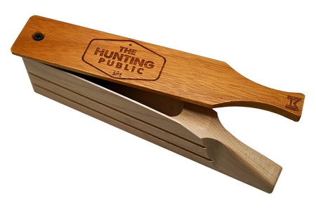 Woodhaven THP Box Call WH245 Maple and Osage Lid Turkey Call