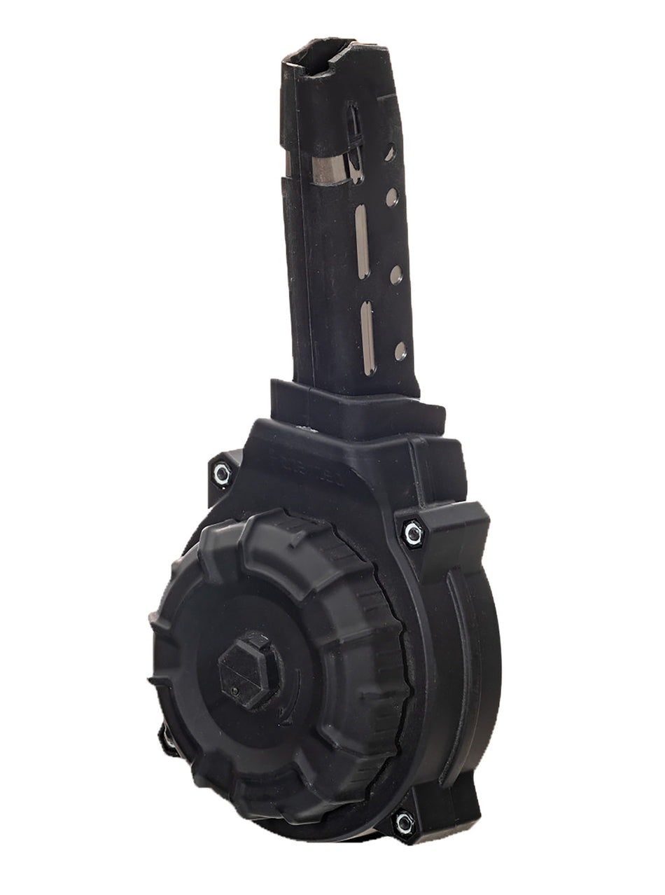 ProMag DRMA69 Glock 20 10mm 50rd Black Polymer Drum Magazine