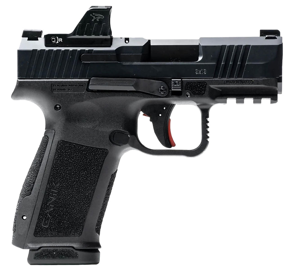 Canik Mete MC9L HG7882VN 9mm Pistol w/MeCanik MO1 Red Dot - 17+1, Black