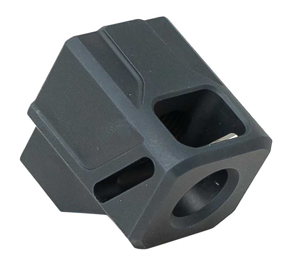 Faxon EXOS-514 Compensator for Smith & Wesson M&P 9mm Black Anodized Aluminum 1/2"x28 Threads