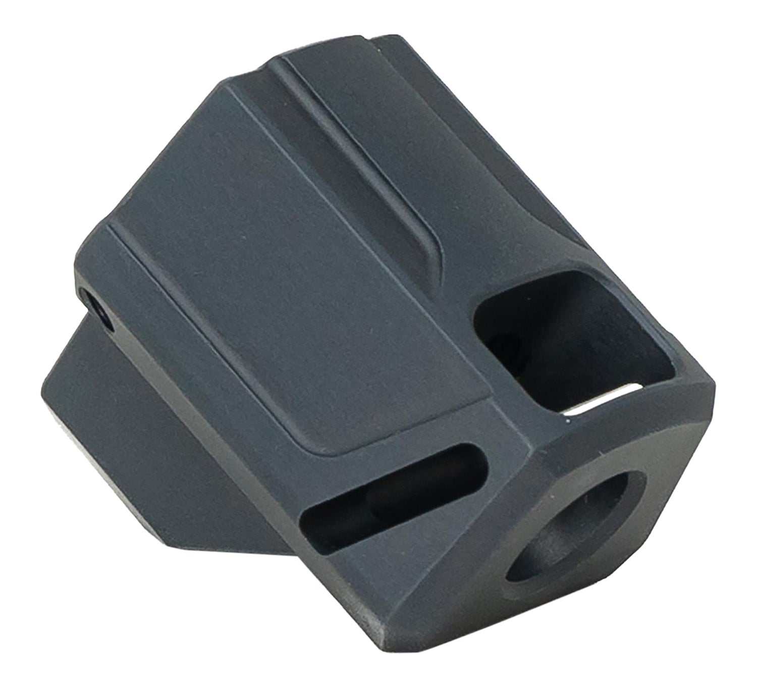 Faxon EXOS-515 Compensator for SIG Pistols 9mm Black Anodized Aluminum 1/2"x28 Threads