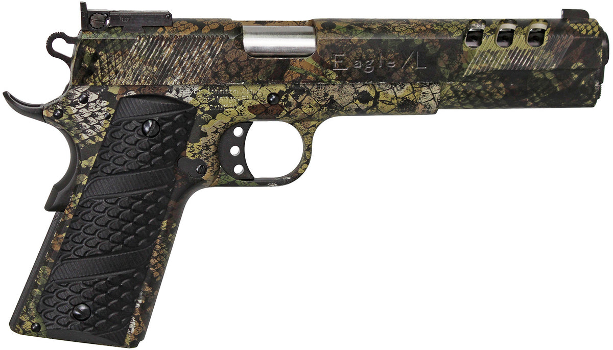 Iver Johnson Eagle XL10P Swamp Snake 10mm 8+1 6" Ported Slide Pistol
