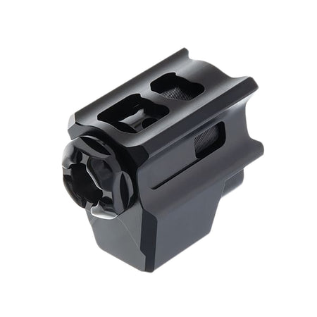Tyrant CNC T-Comp Glock Compensator Black/Black Aluminum 9mm Gen3-5