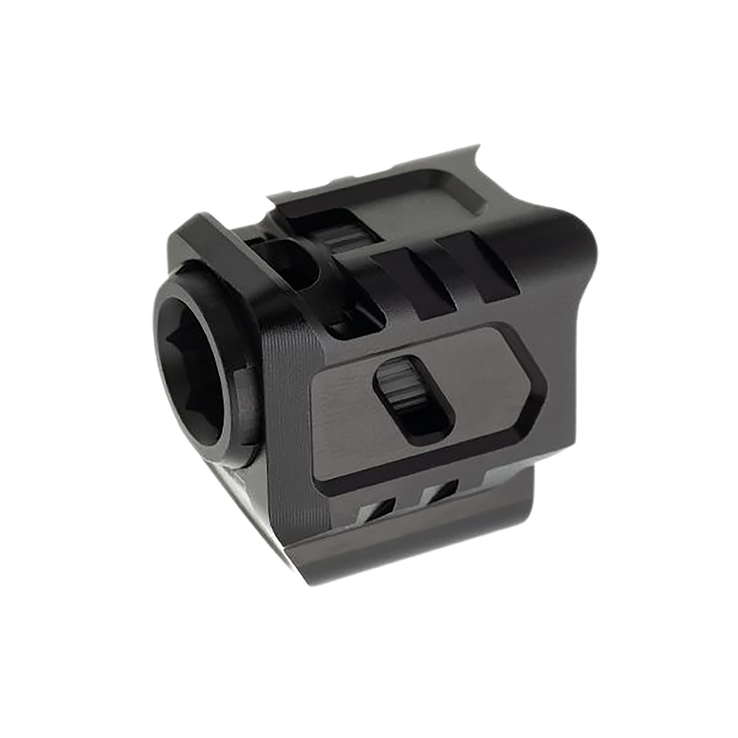 Tyrant Designs G43 Compensator Black/Black Aluminum 9mm
