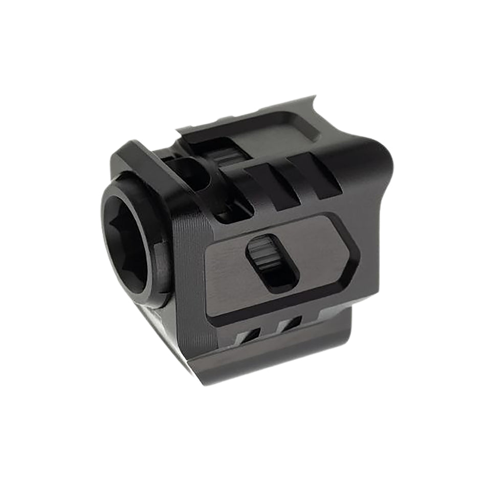 Tyrant Designs G43 Compensator Black/Black Aluminum 9mm