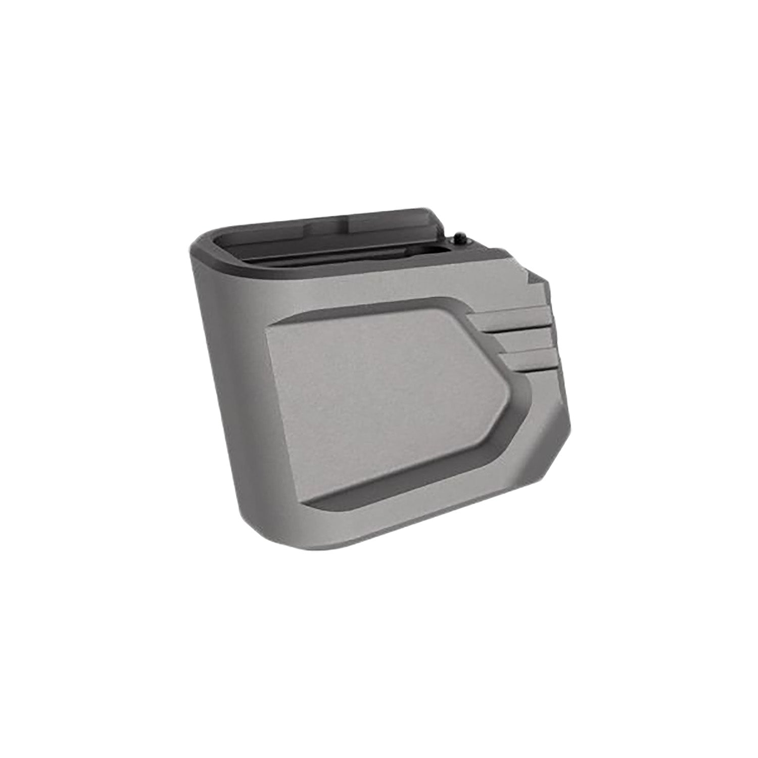 Tyrant CNC Glock 43x/48 Gray Aerospace Grade Aluminum Magazine Extension TDG48MAGEXG