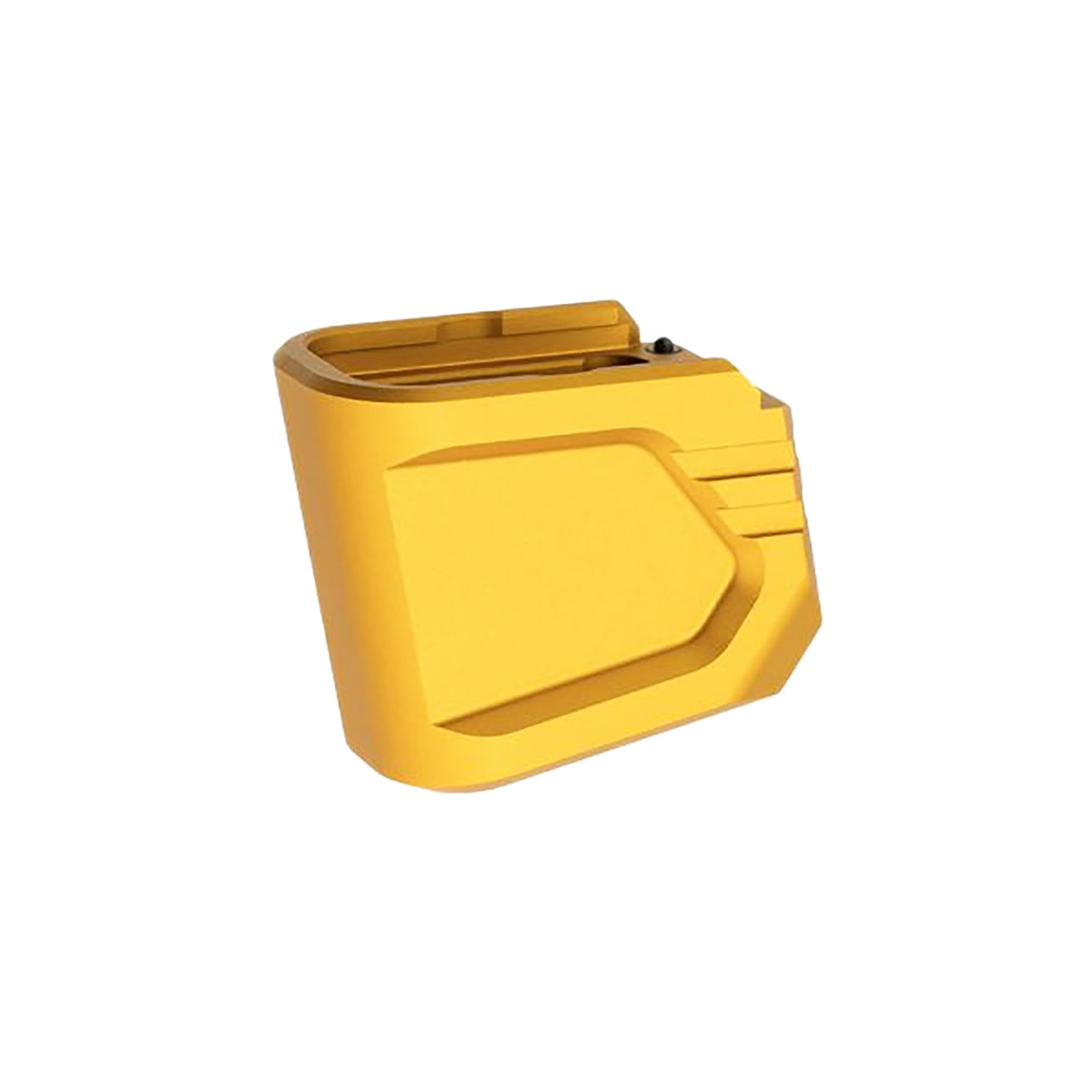 Tyrant CNC Glock 43x/48 Gold Aerospace Grade Aluminum Magazine Extension TDG48MAGEXGOLD