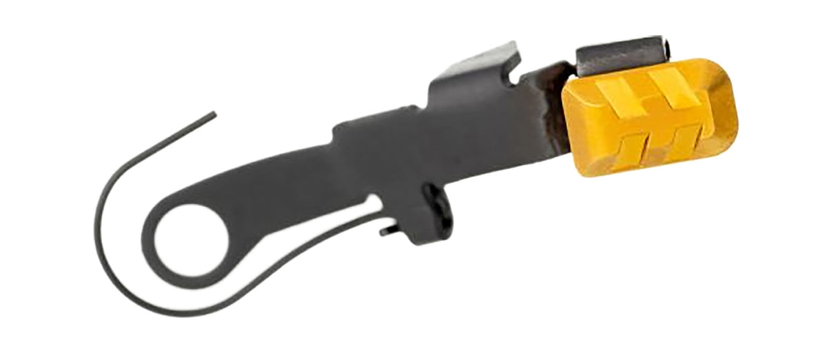 Tyrant Designs Glock Gen2-4 Extended Slide Release Gold 6061 Aluminum 9mm