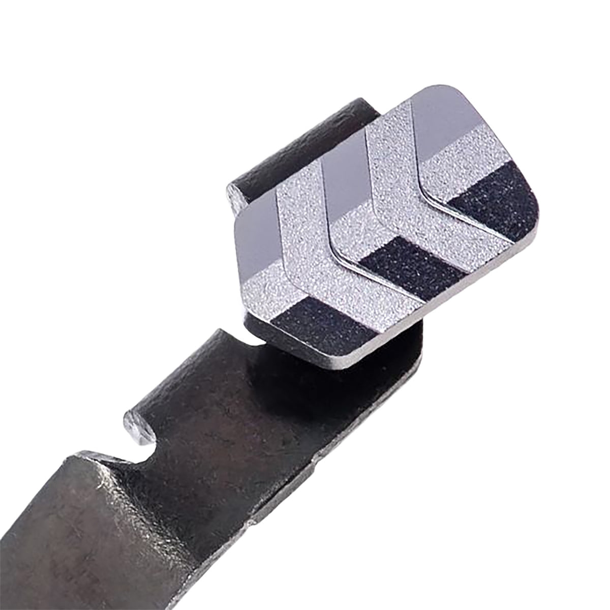 Tyrant CNC Glock 42/43/43X/48 9mm Extended Slide Stop - Gray Anodized 6061 Aluminum