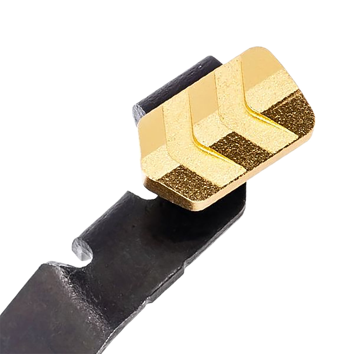 Tyrant CNC Glock 42/43/43X/48 9mm Extended Slide Stop - Gold Anodized 6061 Aluminum