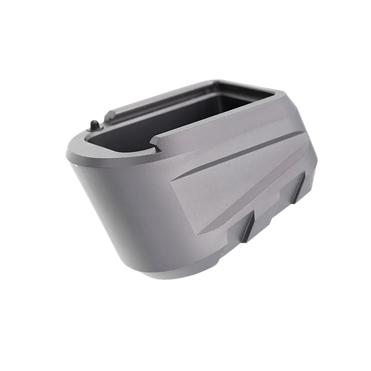 Tyrant CNC Sig P365 X Macro 9mm Gray 6061 Aluminum Magazine Extension TDP365MAGEXGREY