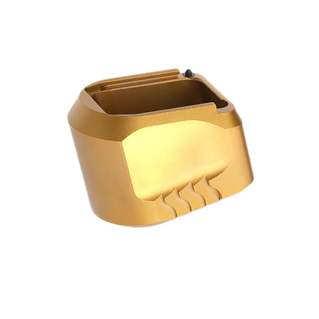 Tyrant CNC S&W M&P Full-Size 9mm/40 S&W Gold Aerospace Aluminum Magazine Extension TDMPMAGEXFSGOLD