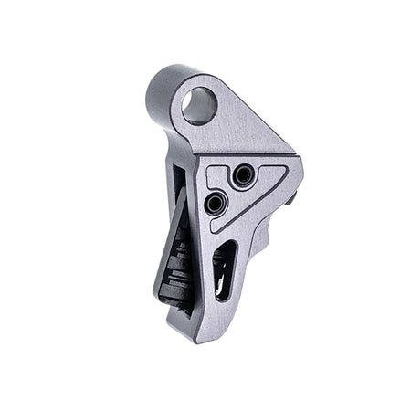 Tyrant CNC Gray and Black I.T.T.S Trigger Upgrade for Springfield Hellcat Pro