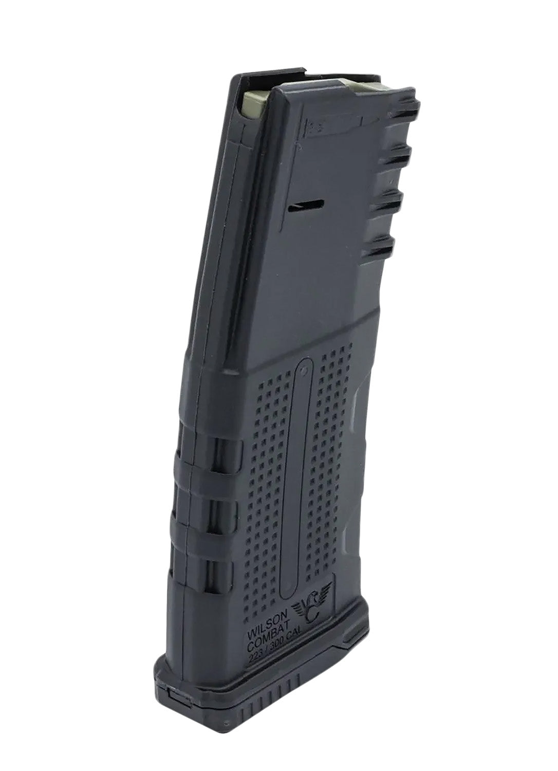 Wilson Combat TRWMAG30B 30rd AR-15 Polymer Rifle Magazine 5.56 NATO/300 Blackout/300 HAM'R Black