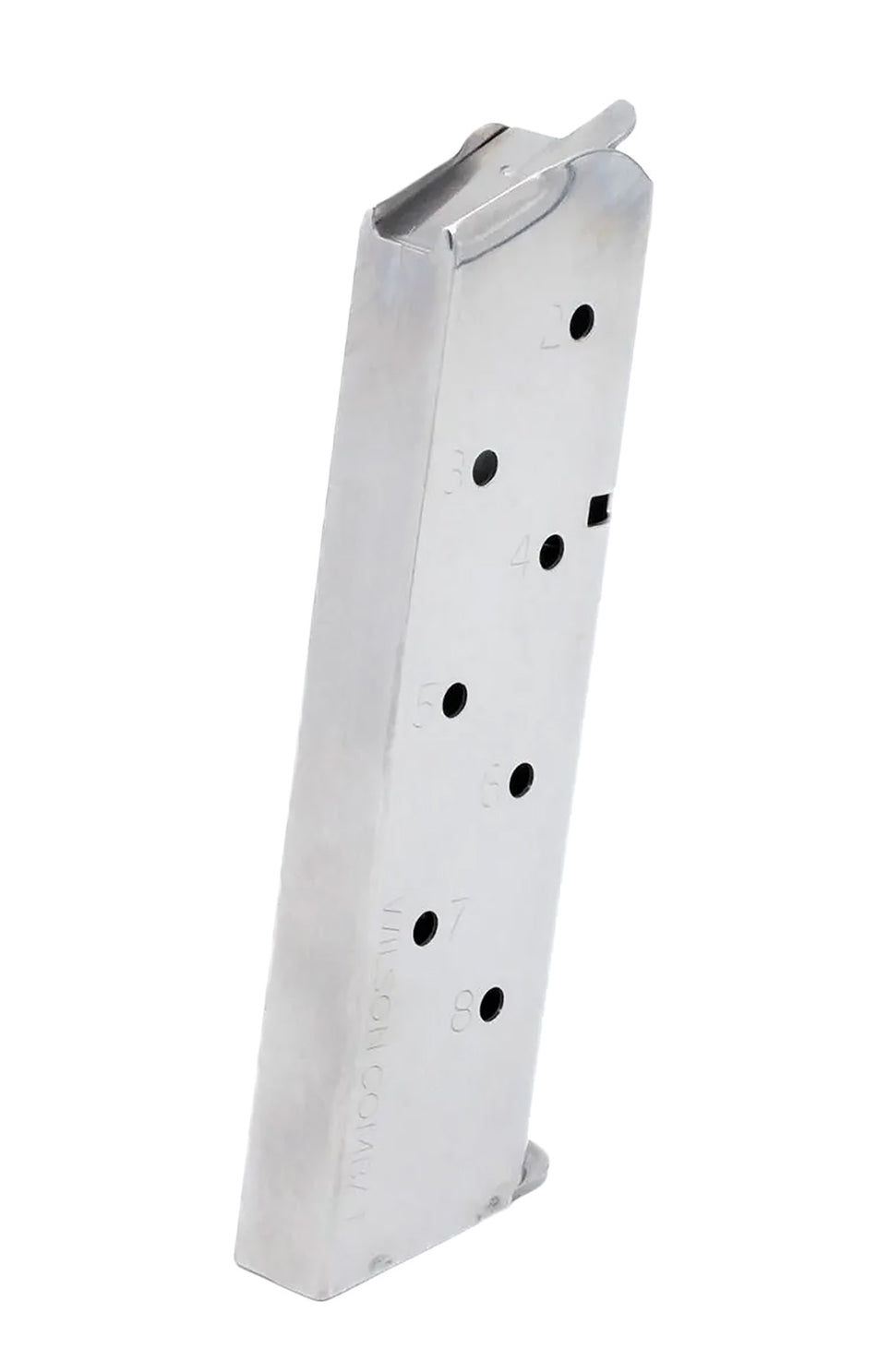Wilson Combat 92045FS8 8rd 920 .45 ACP Fits 1911 Stainless Steel Handgun Magazine
