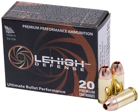 Wilson Combat .45 ACP/Auto Handgun Ammo Lehigh Defense Controlled Fracturing Fluid Transfer Monolithic Solid 170 grain 