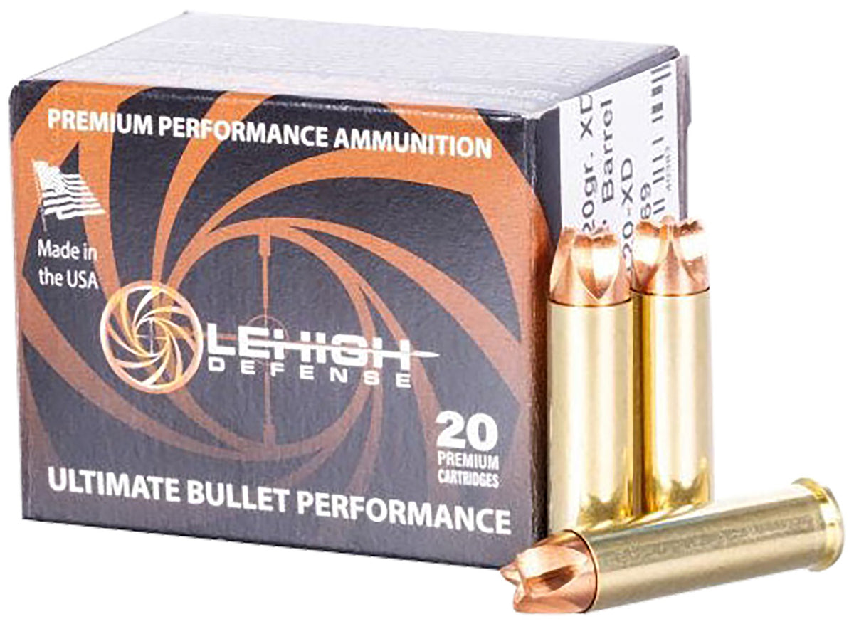Lehigh Defense .357 Magnum Handgun Ammo  Fluted Solid 120 grain 