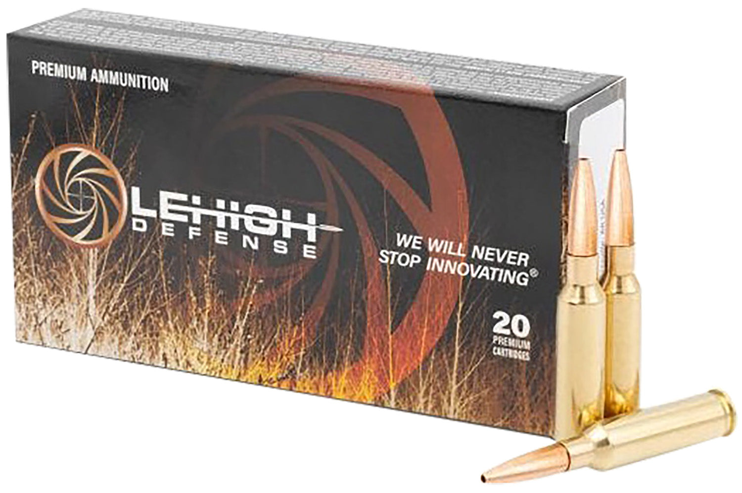 Lehigh Defense 6.5mm Creedmoor Rifle Ammo  Fragmenting Hollow Point CSHP 130 grain 