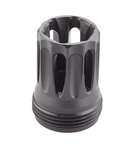 Wilson Combat Quell K-Mount 1/2"x28 TPI Flash Hider and Suppressor Attachment, Black Nitride