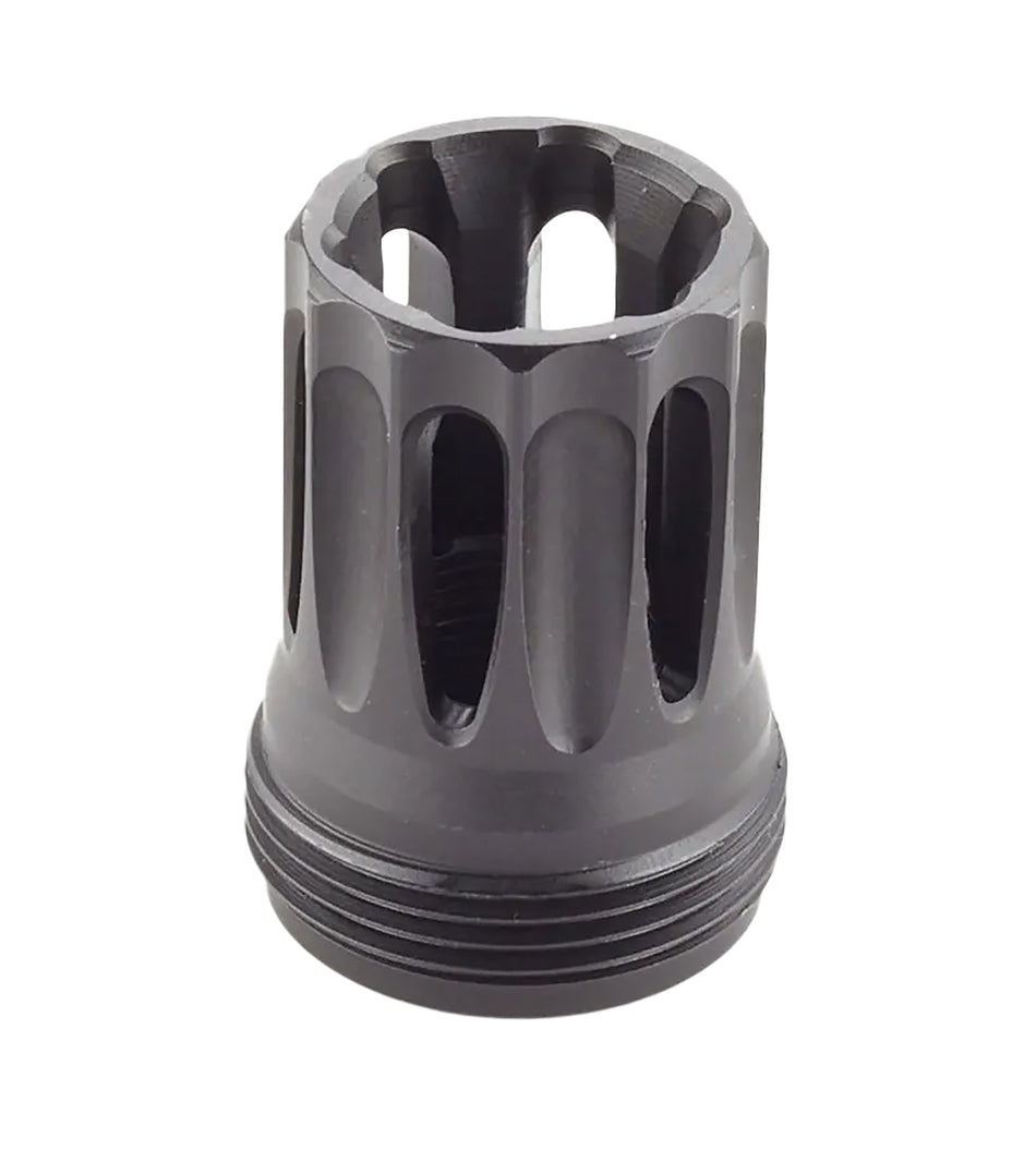 Wilson Combat Quell K-Mount 1/2"x28 TPI Flash Hider and Suppressor Attachment, Black Nitride