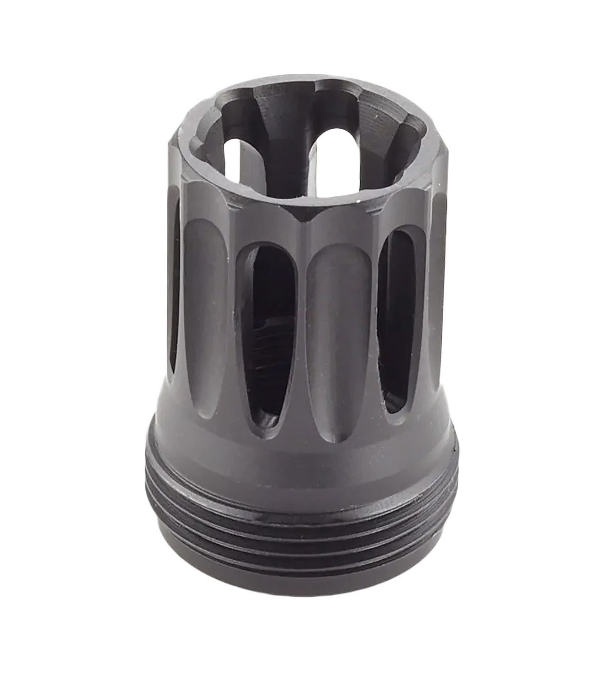 Wilson Combat Quell K-Mount 5/8"x24 Flash Hider and Quick-Attach Suppressor Mount, Black Nitride