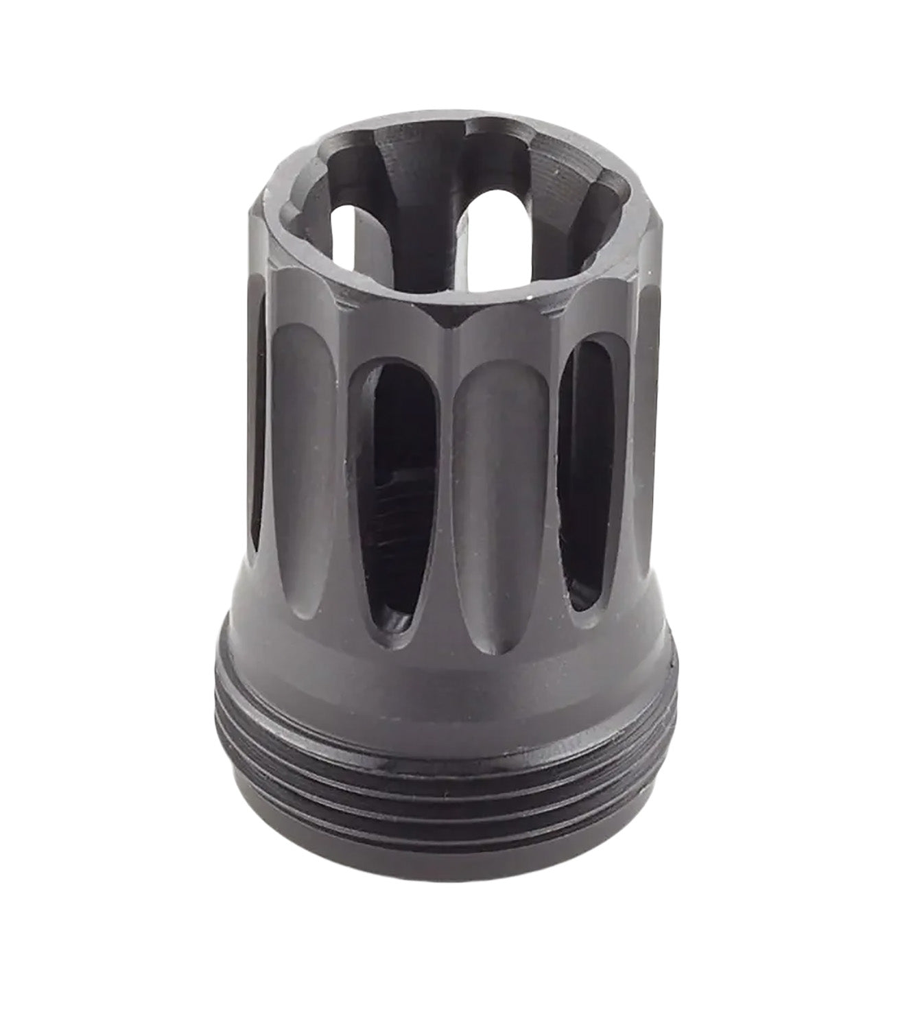 Wilson Combat Quell K-Mount 5/8"x24 Flash Hider and Quick-Attach Suppressor Mount, Black Nitride