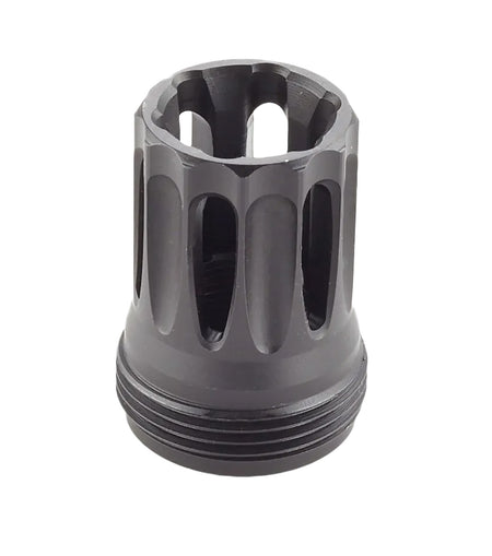 Wilson Combat Quell K-Mount 5/8"x24 Flash Hider and Quick-Attach Suppressor Mount, Black Nitride