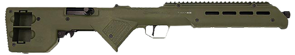 Desert Tech TREK-22 Compact Green .22 LR 10+1 18" Rifle - Suppressor Ready, M-LOK Handguards