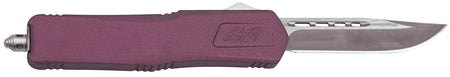 Great Lakes Firearms GLFA Medium 3.50" Out The Front Knife Steel Blade with Black Cherry Cerakote Handle