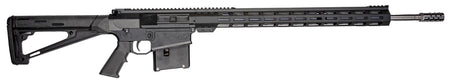 Great Lakes Firearms GL10LA7PRCSSBLK GLFA 7mm PRC 5+1 24" Stainless Threaded Barrel, Black Cerakote Picatinny Rail Aluminum Receiver, M-LOK Handguard, Hogue Fixed Black Synthetic Stock, Mil-Spec Grip