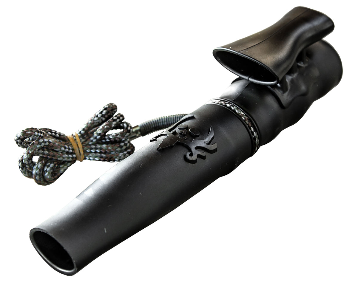 Bone Collector BC210001 Challenger 2-in-1 Deer Grunt and Snort Wheeze Call, Black