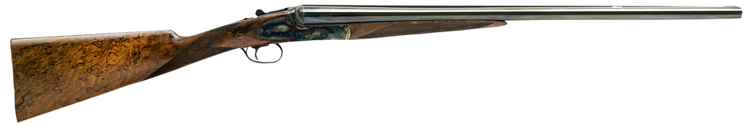 Dickinson LLC SX2828 Plantation 28 Gauge Break Open 2.75" 2rd 28" Barrel, Case Hardened Receiver, Turkish Walnut English Style Wood Stock