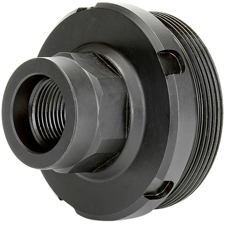 Griffin Armament DT1375X24-1/2X28 1/2"x28 Suppressor Thread Adapter 17-4 Stainless Steel Nitride Black