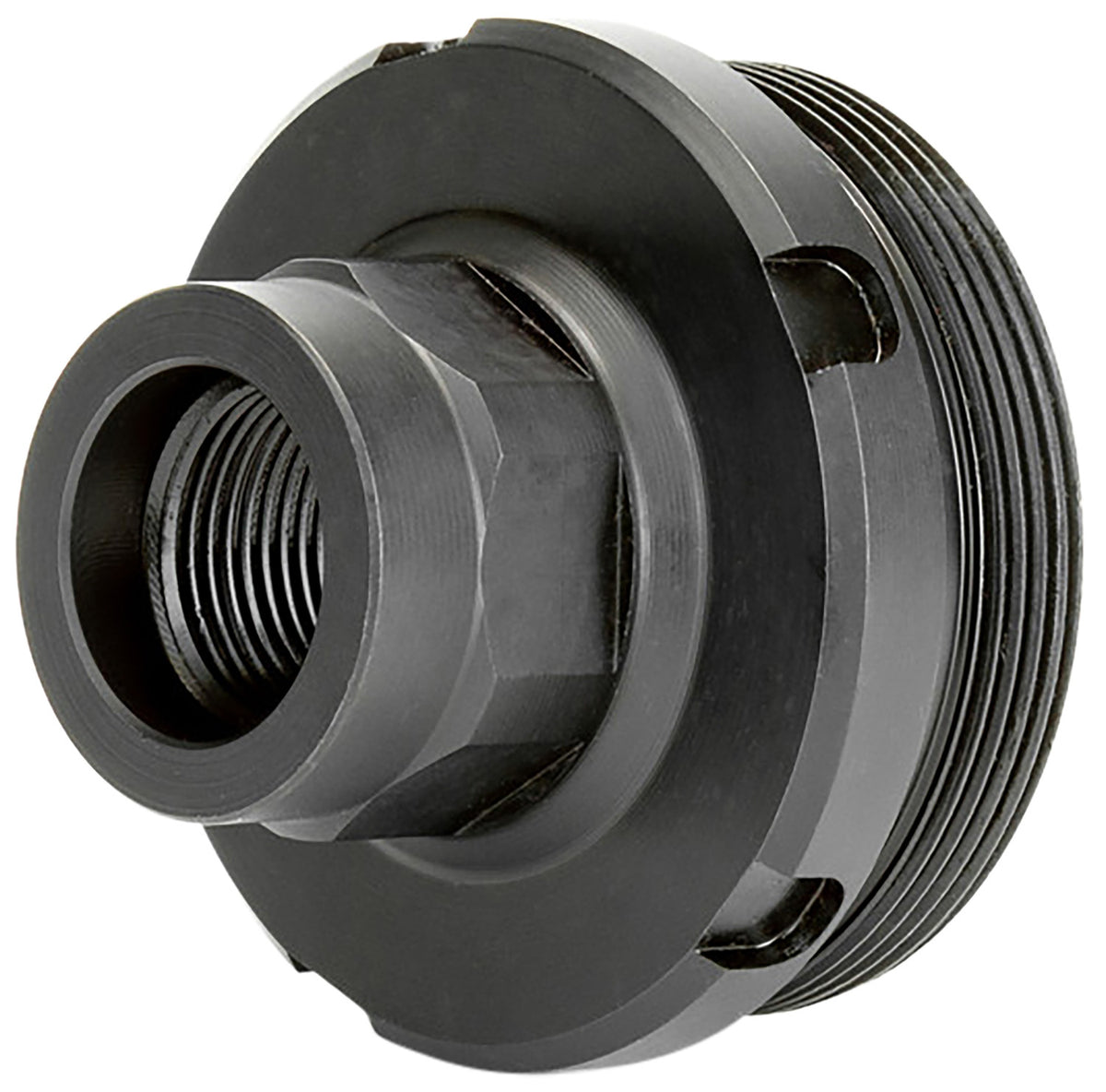 Griffin Armament DT1375X24-5/8X24 5/8"x24 Suppressor Thread Adapter 17-4 Stainless Steel Nitride Black