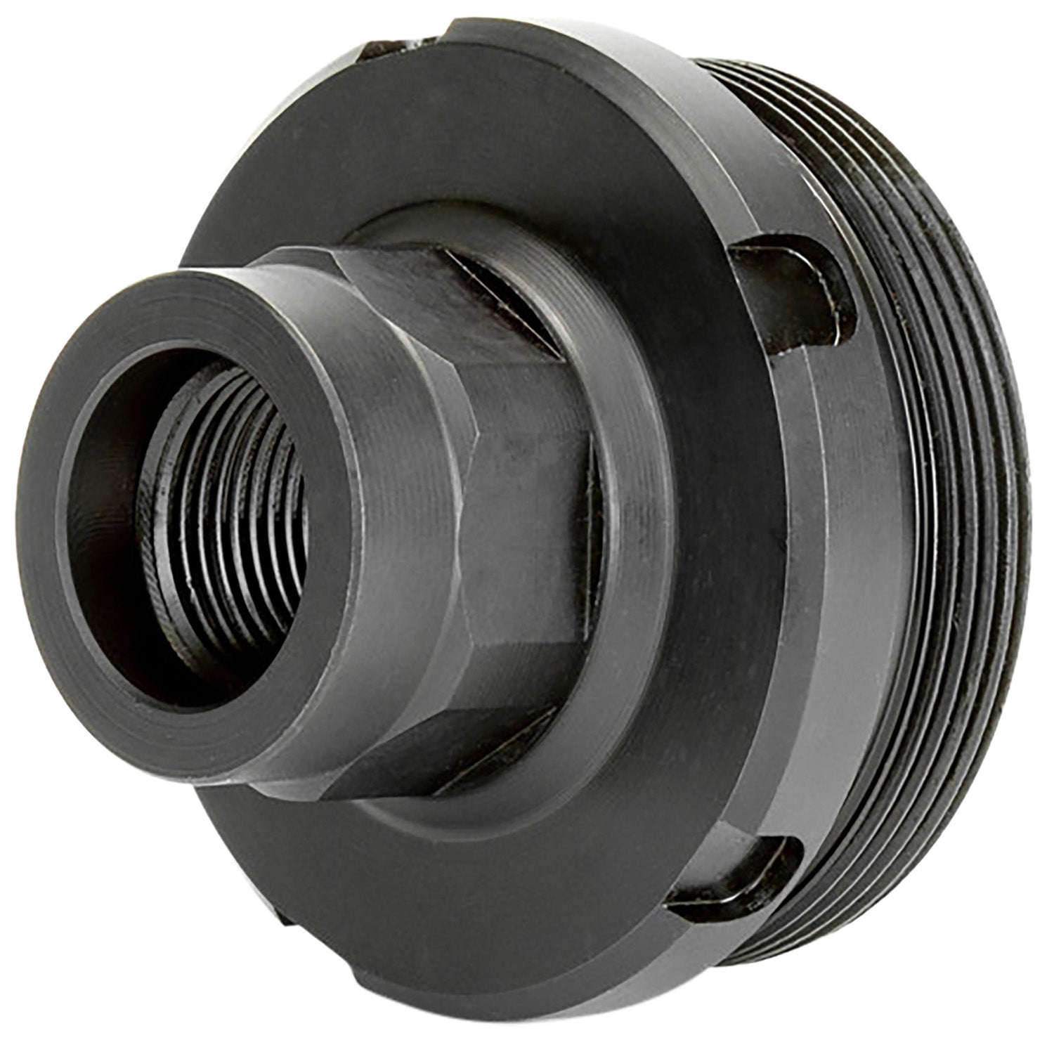Griffin Armament DT1375X24-5/8X24 5/8"x24 Suppressor Thread Adapter 17-4 Stainless Steel Nitride Black