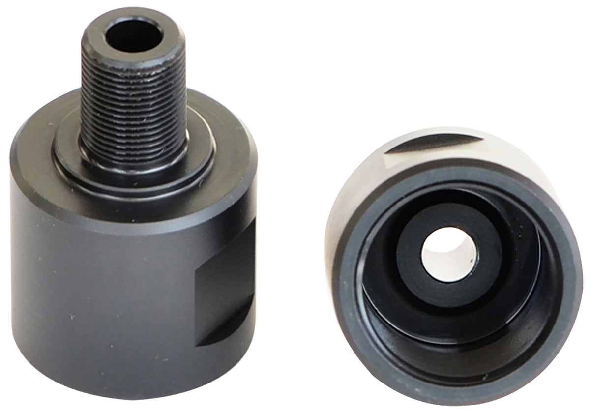 Griffin Armament 24MM1228A AK 24mm x 1.5mm to 1/2x28 Suppressor Thread Adapter Melonite QPQ Black