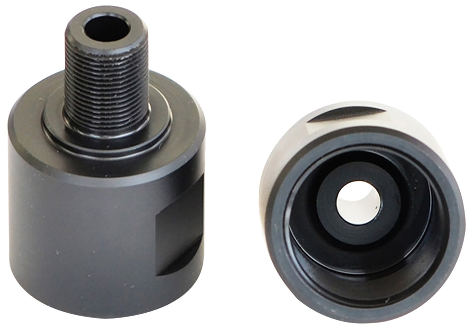 Griffin Armament 24MM1228A AK 24mm x 1.5mm to 1/2x28 Suppressor Thread Adapter Melonite QPQ Black