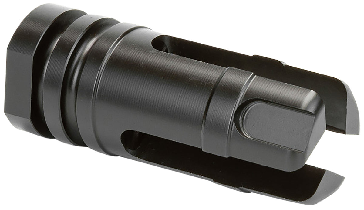 Griffin Armament Gate-LOK Stealth Flash Hider 5.56 1/2"x28 Black Nitride 17-4PH Stainless Steel