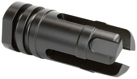 Griffin Armament Gate-LOK Stealth Flash Hider 5.56 1/2"x28 Black Nitride 17-4PH Stainless Steel